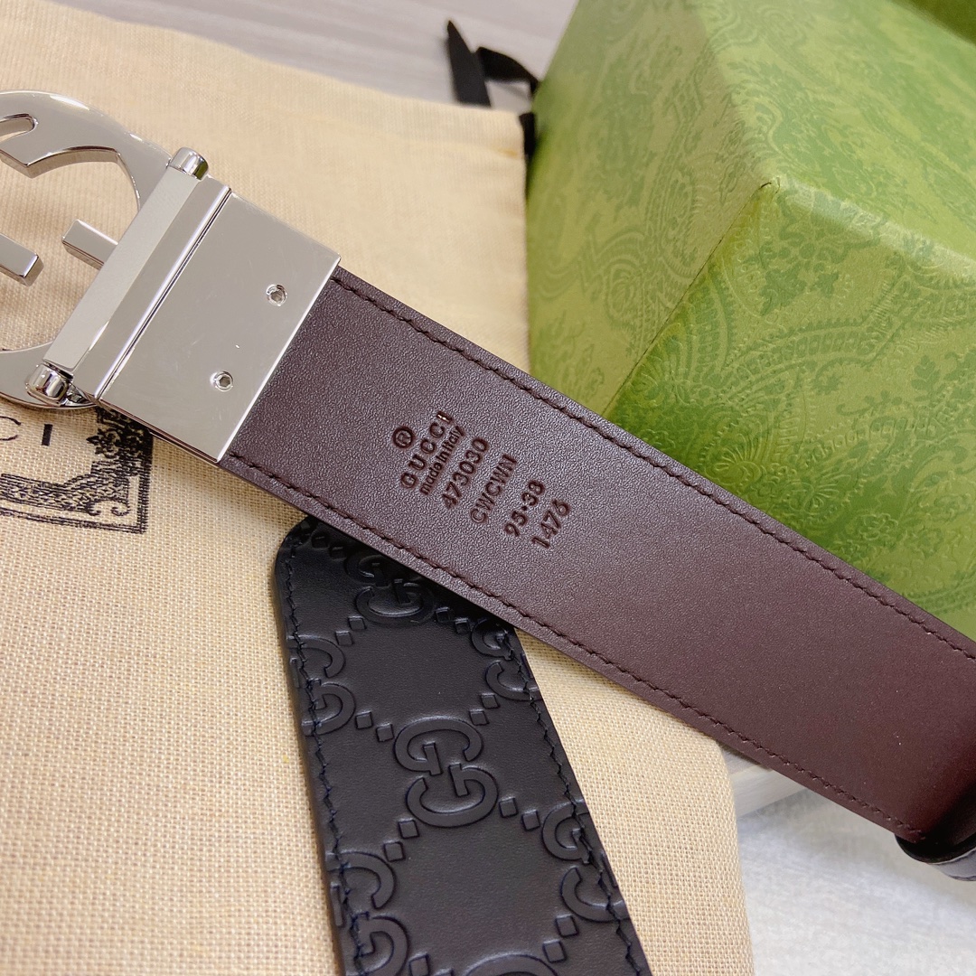 Gucci Leather Belts 1:1 Mirror Version