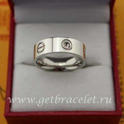 Replica Cartier Love Ring White Gold With 3 Diamonds B4032500