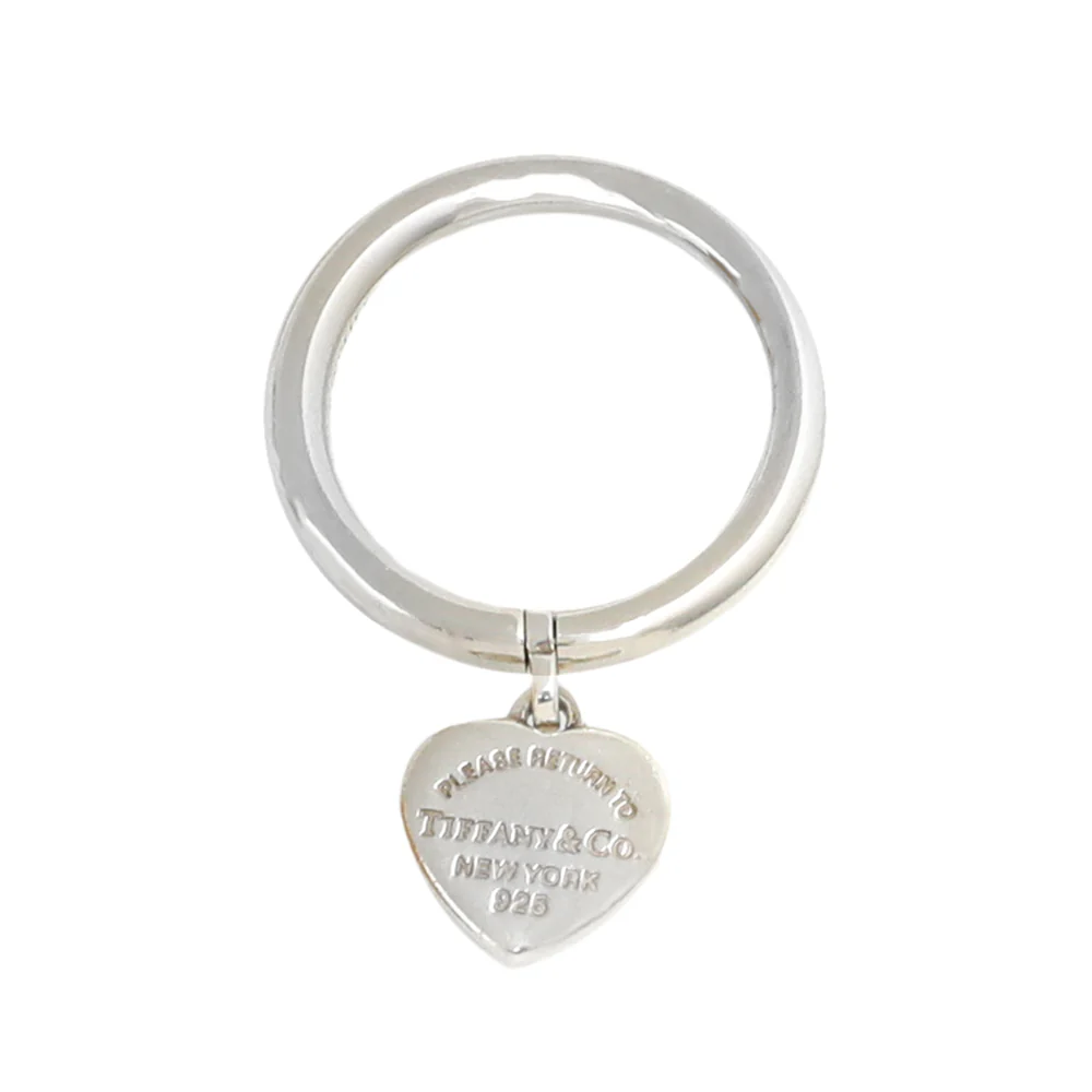 Tiffany & Co Silver Heart Tag Ring