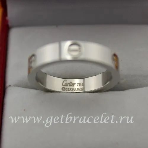 Copy Cartier Love Wedding Band White Gold B4085100