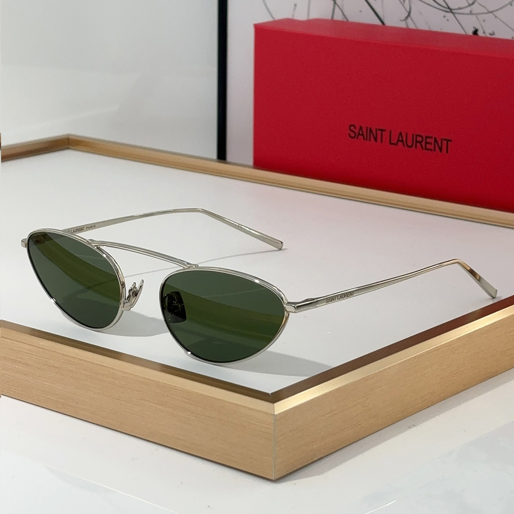Saint Laurent YSL Metal Blackout anti-UV Sunglasses Top Quality（Replica）