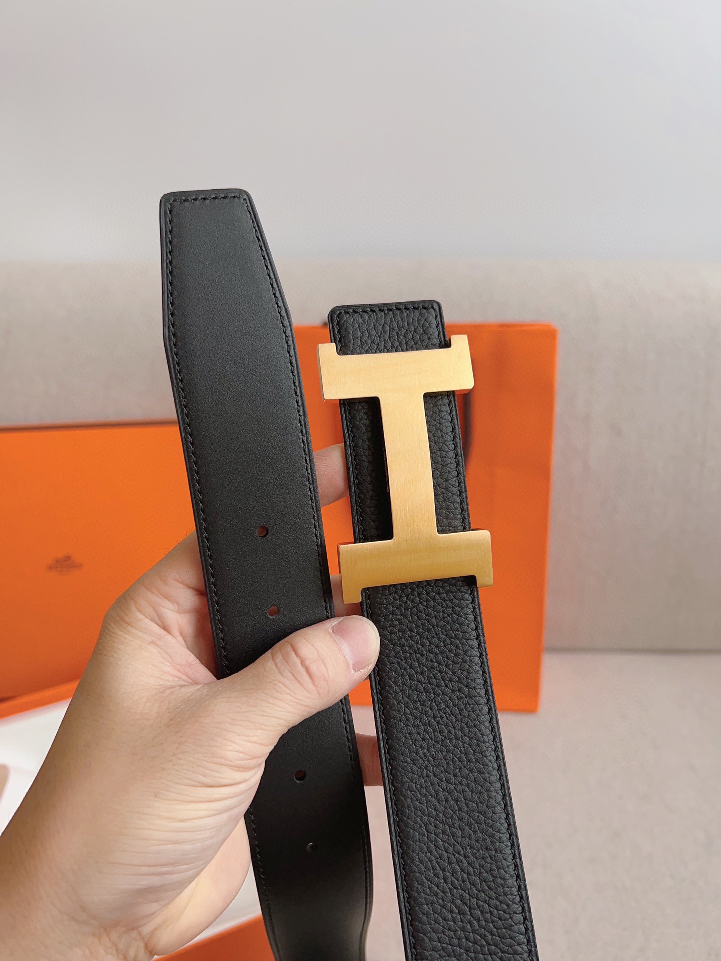 Hermes Leather Belts 1:1 Mirror Version