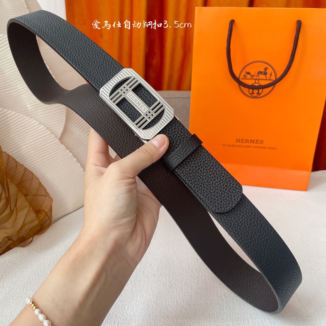 Hermes Leather Belts 1:1 Mirror Version