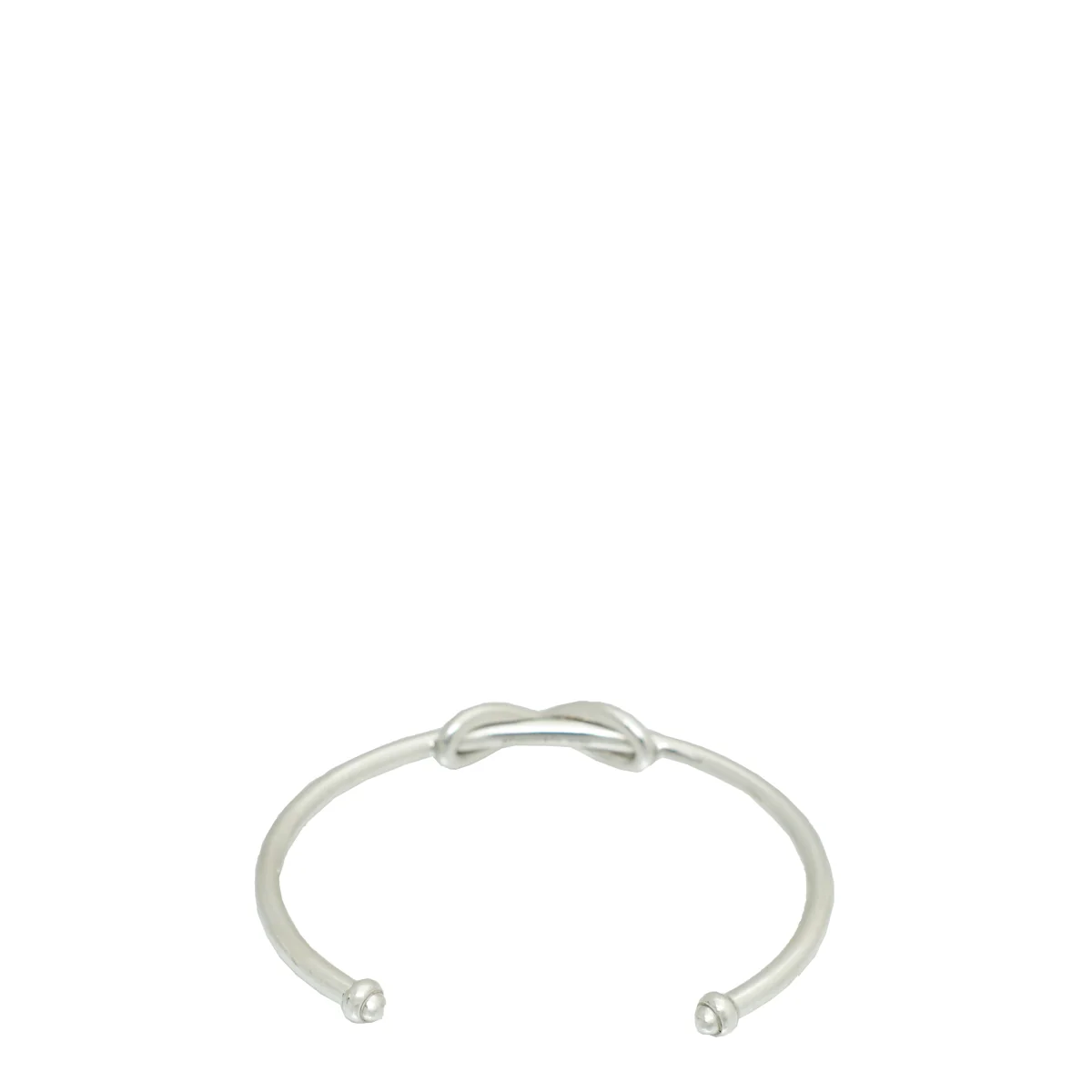 Tiffany & Co Silver Infinity Small Cuff Bangle