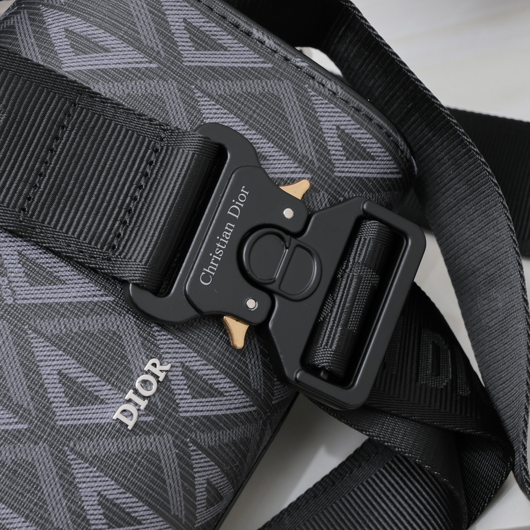 Dior Lingot Messenger Bag CD Diamond Shoulder Bag Handbag