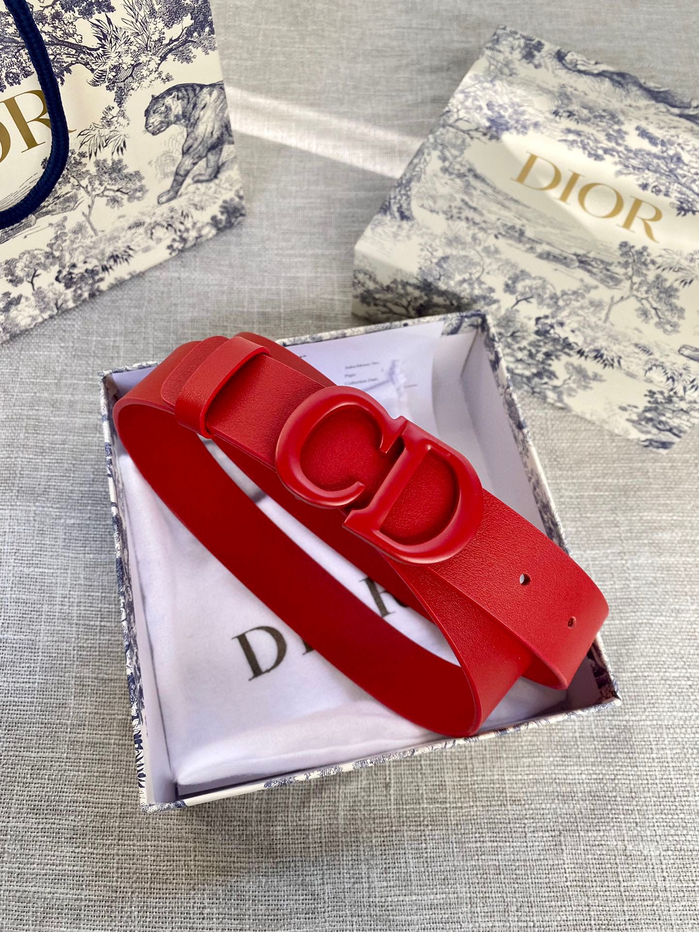 Dior Leather Belts 1:1 Mirror Version