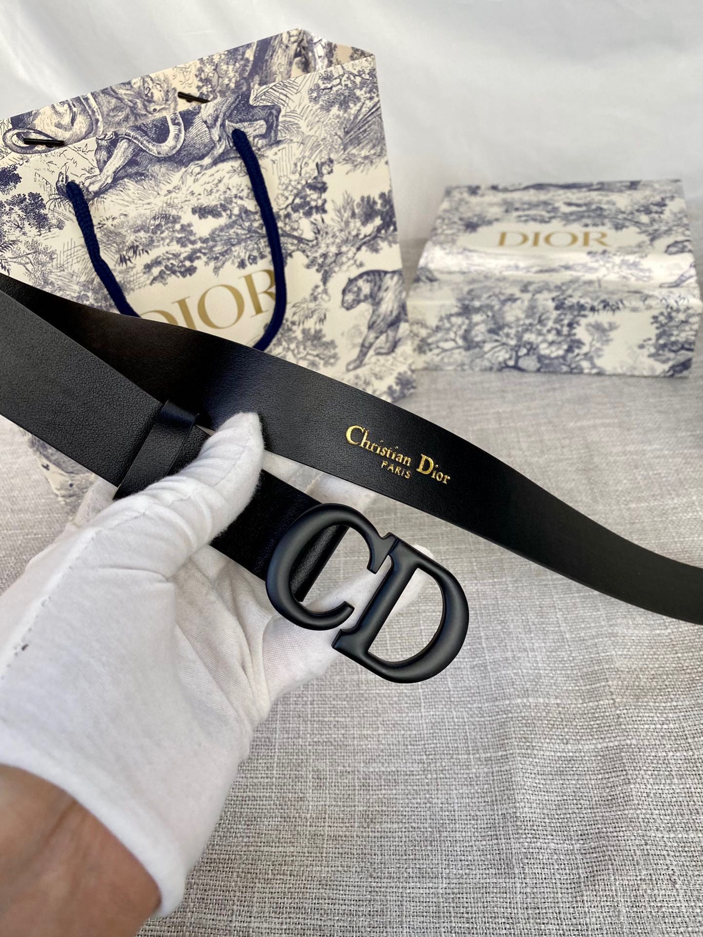 Dior Leather Belts 1:1 Mirror Version