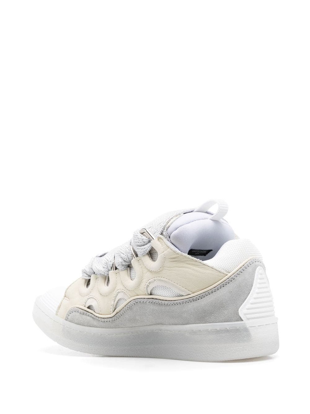 Lanvin LEATHER CURB SNEAKERS(Replica)