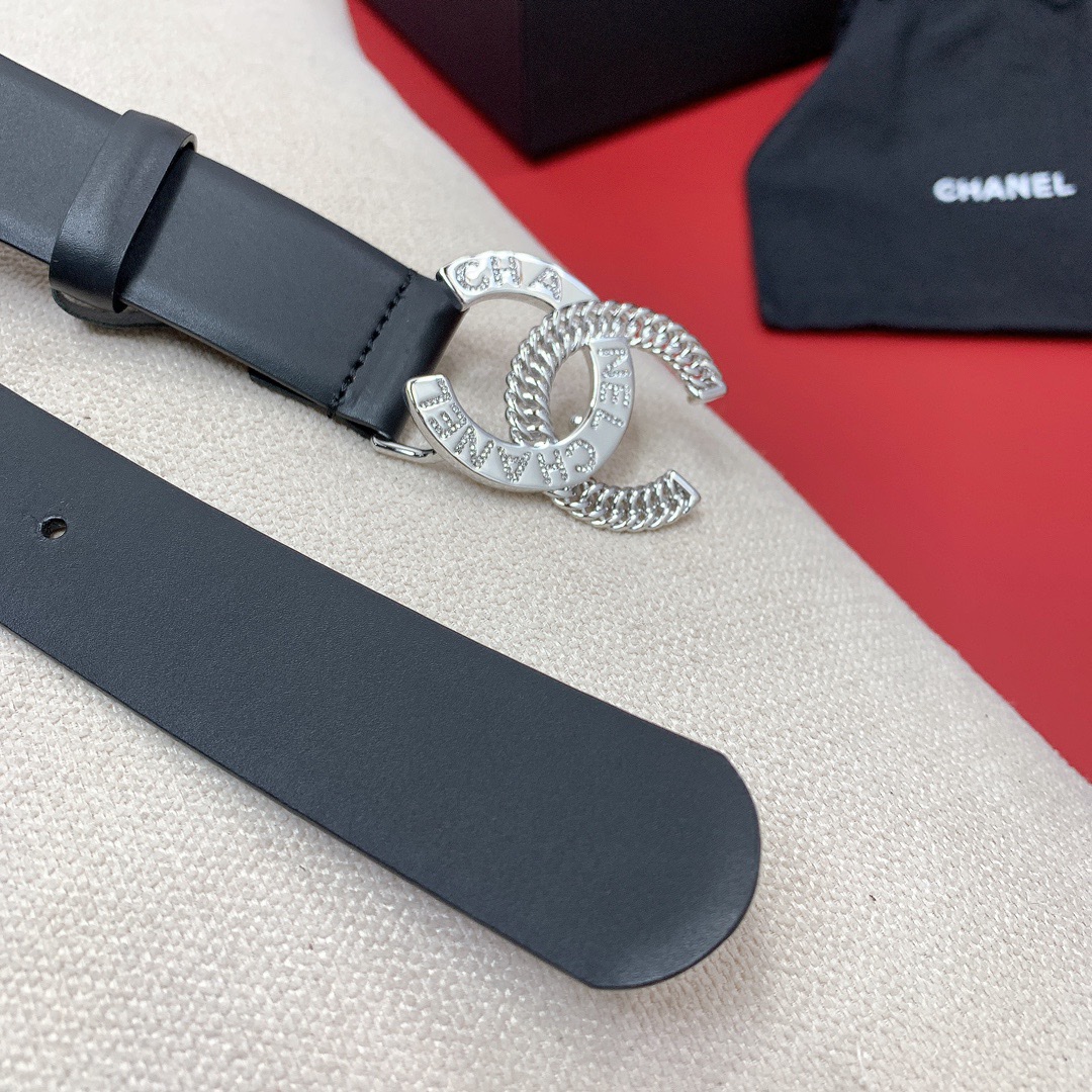 Chanel Leather Belts 1:1 Mirror Version