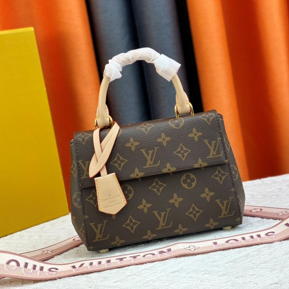 Louis Vuitton LV Cluny Leather Shoulder Bag Crossbody Bag M46055&M46054 (Replica)