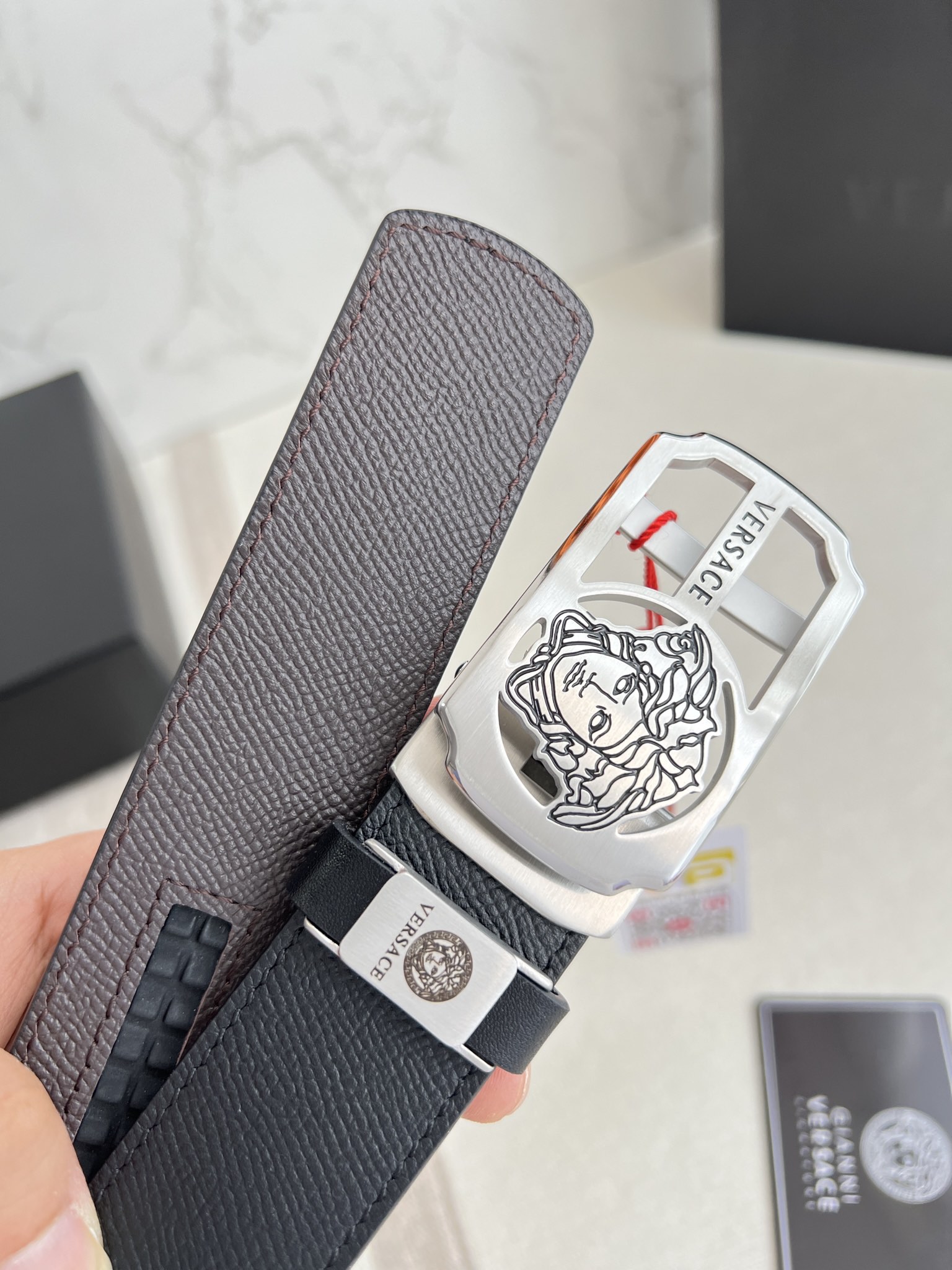 Versace Leather Belts 1:1 Mirror Version