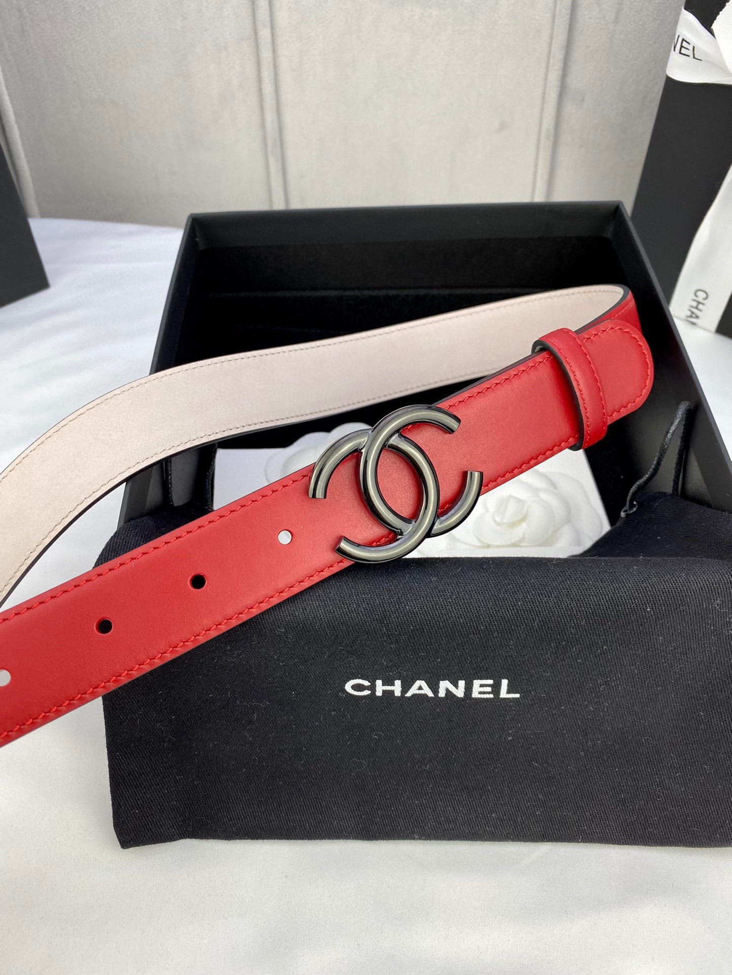Chanel Leather Belts 1:1 Mirror Version