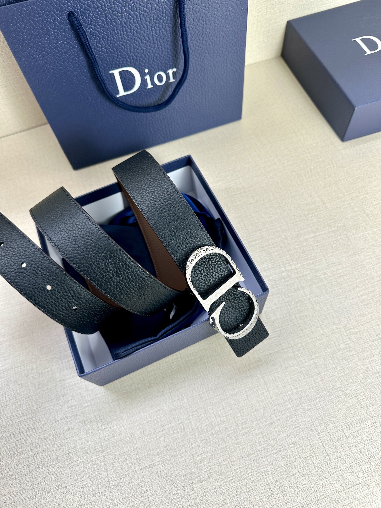 Dior Leather Belts 1:1 Mirror Version