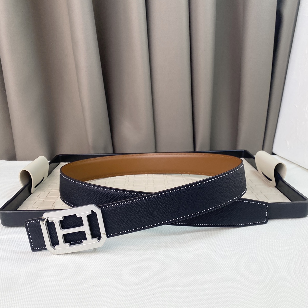 Hermes Leather Belts 1:1 Mirror Version