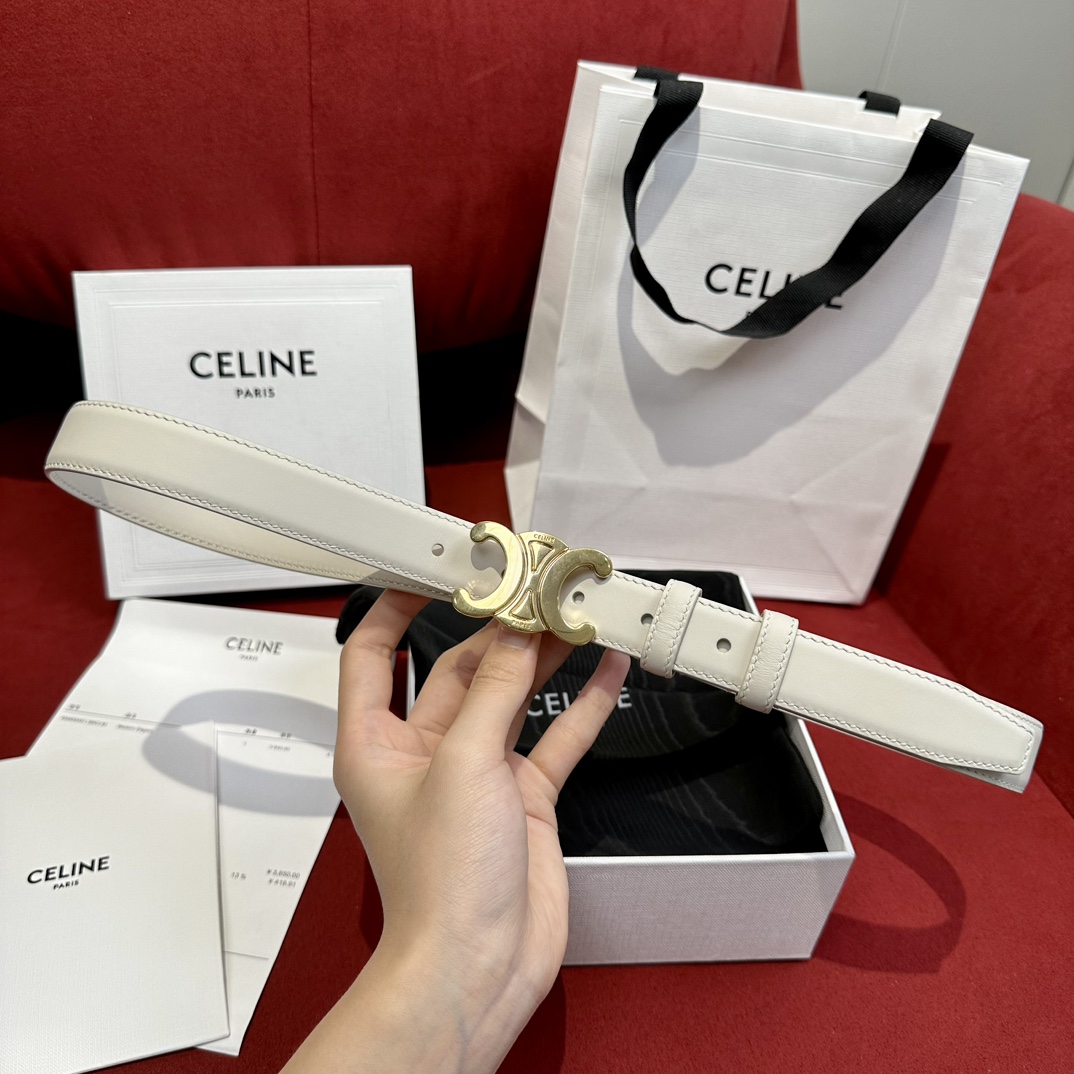 Celine Leather Belts 1:1 Mirror Version