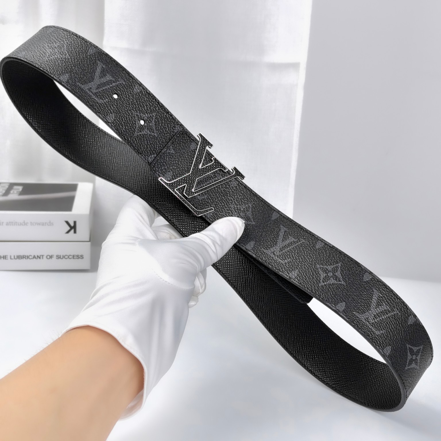 Louis Vuitton LV Leather Belts 1:1 Mirror Version