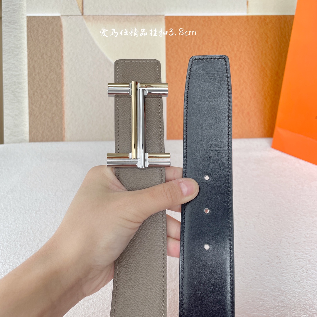 Hermes Leather Belts 1:1 Mirror Version
