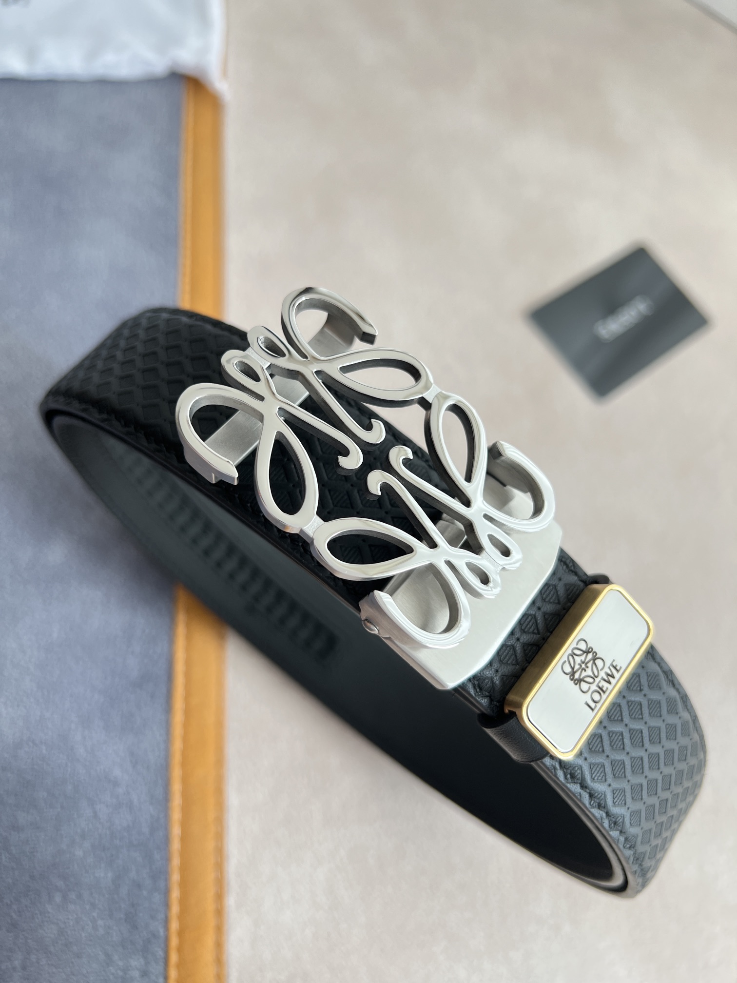 Loewe Leather Belts 1:1 Mirror Version