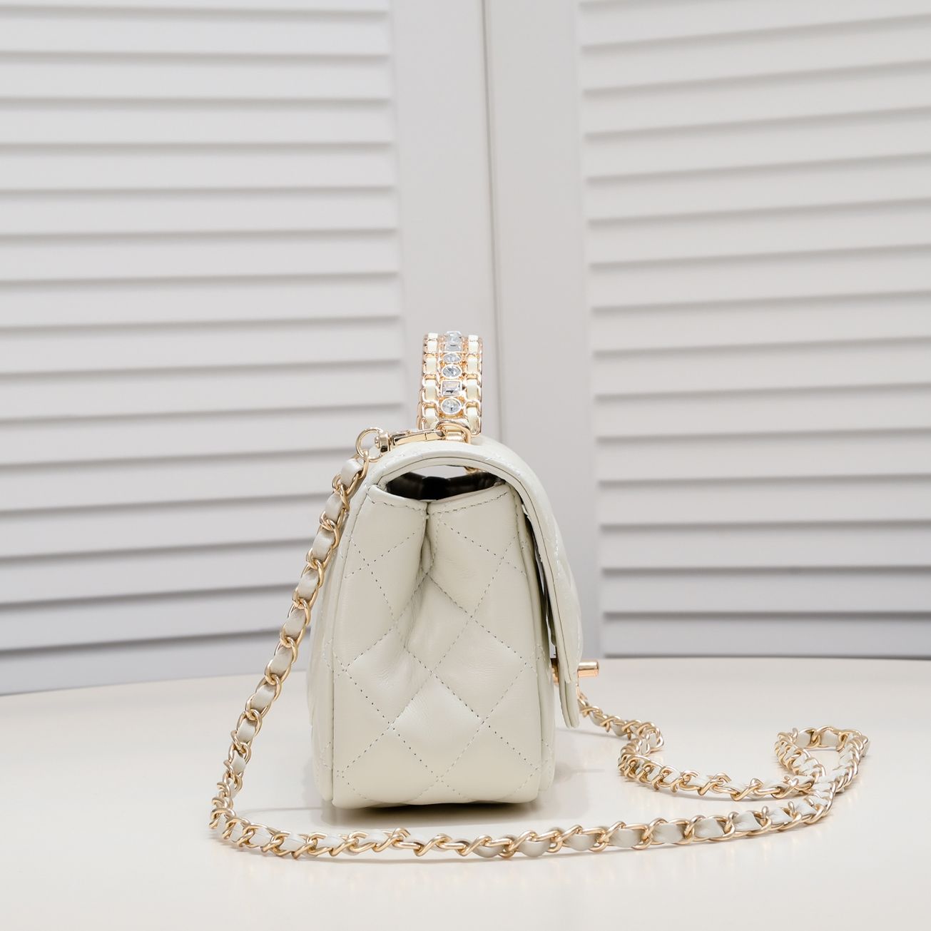 Chanel 23A Diamond Handle CF Mini Shoulder Bag Handbag