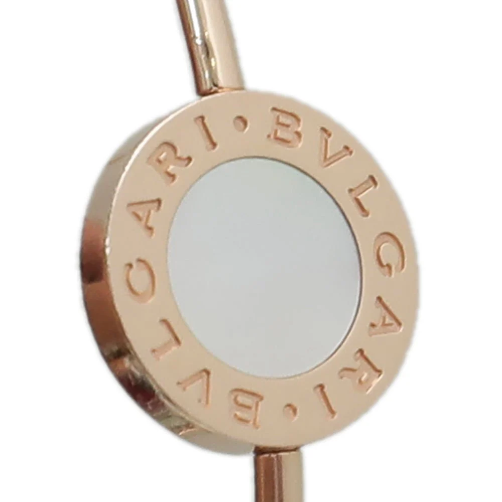 Bvlgari 18K Pink Gold MOP Bvlgari Wire Bracelet