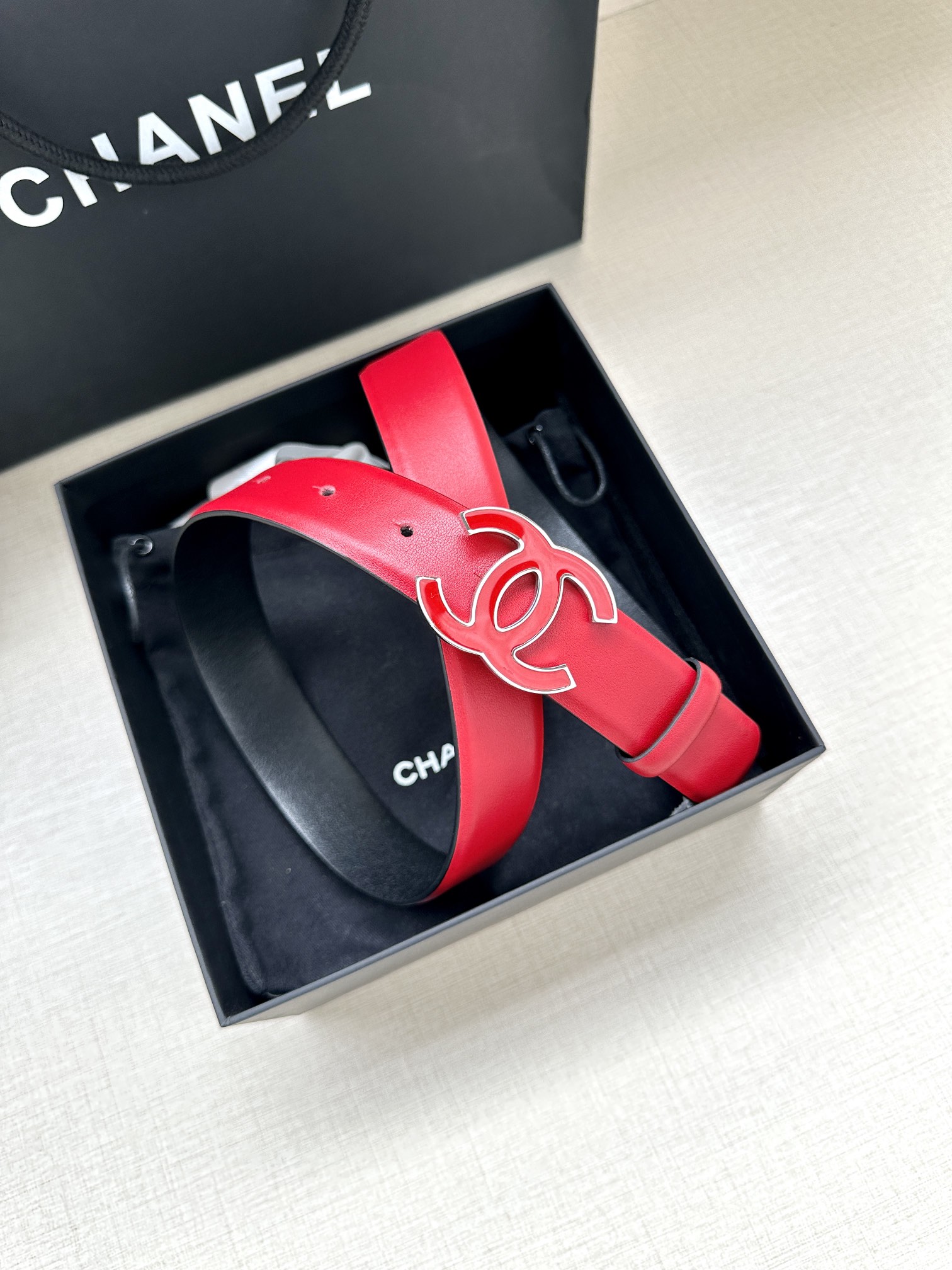 Chanel Leather Belts 1:1 Mirror Version