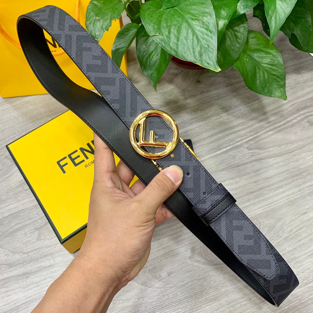 Fendi Leather Belts 1:1 Mirror Version