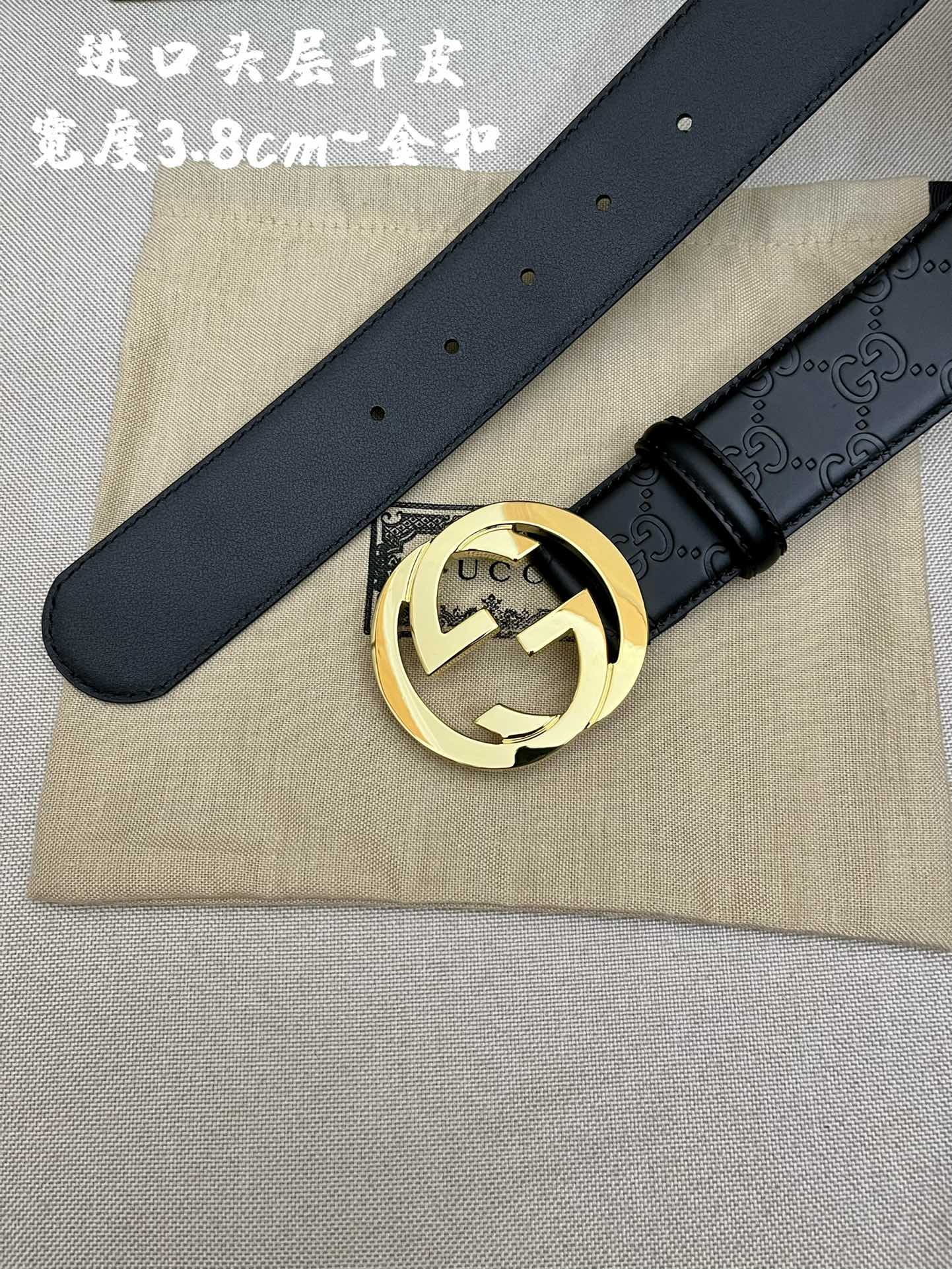 Gucci Leather Belts 1:1 Mirror Version