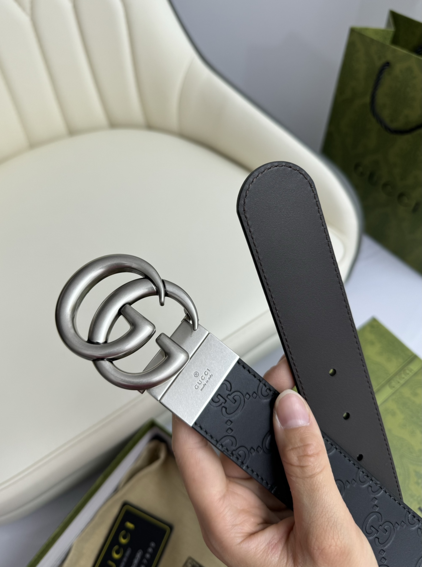 Gucci Leather Belts 1:1 Mirror Version