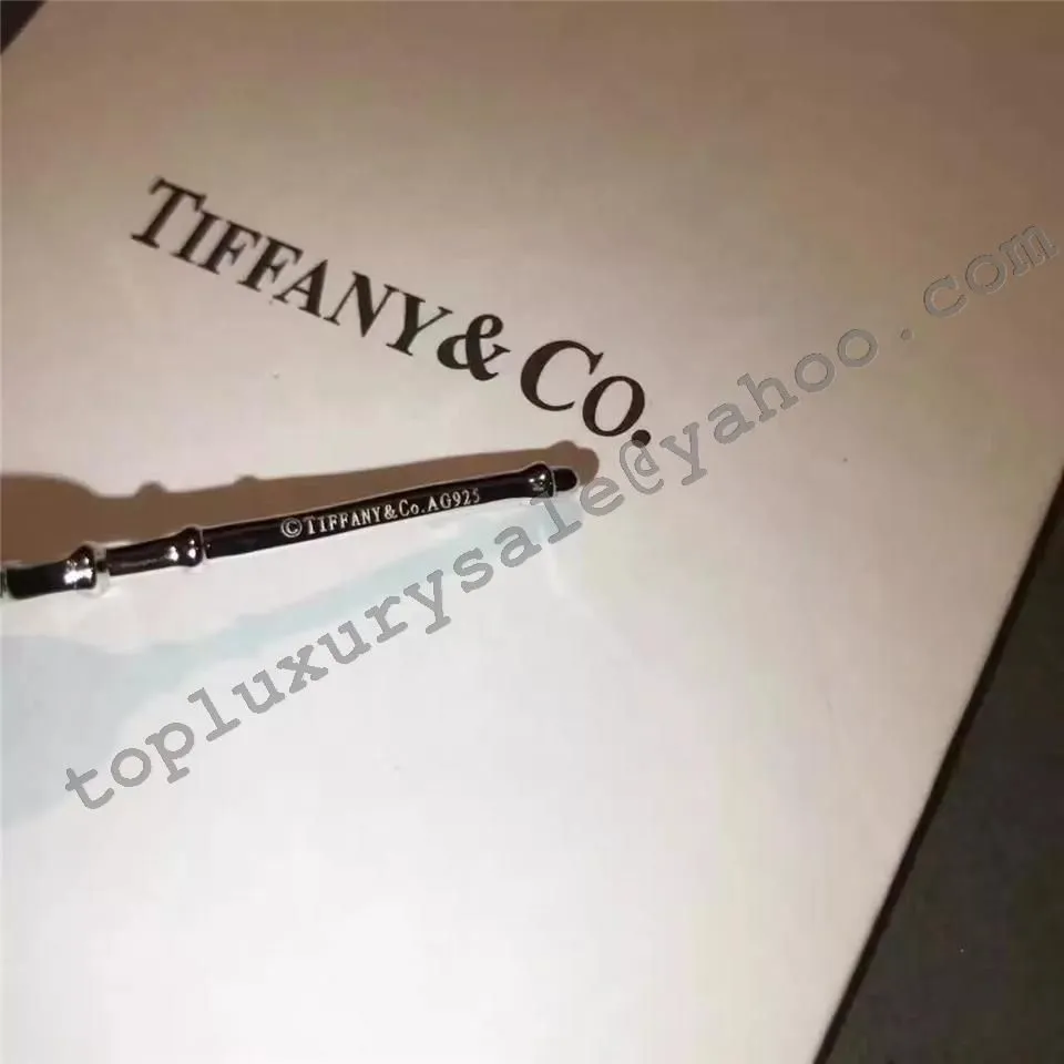 Imitation Tiffany Keys Knot Key Pendant Blue Enamel Necklace Sterling Silver Price Dubai