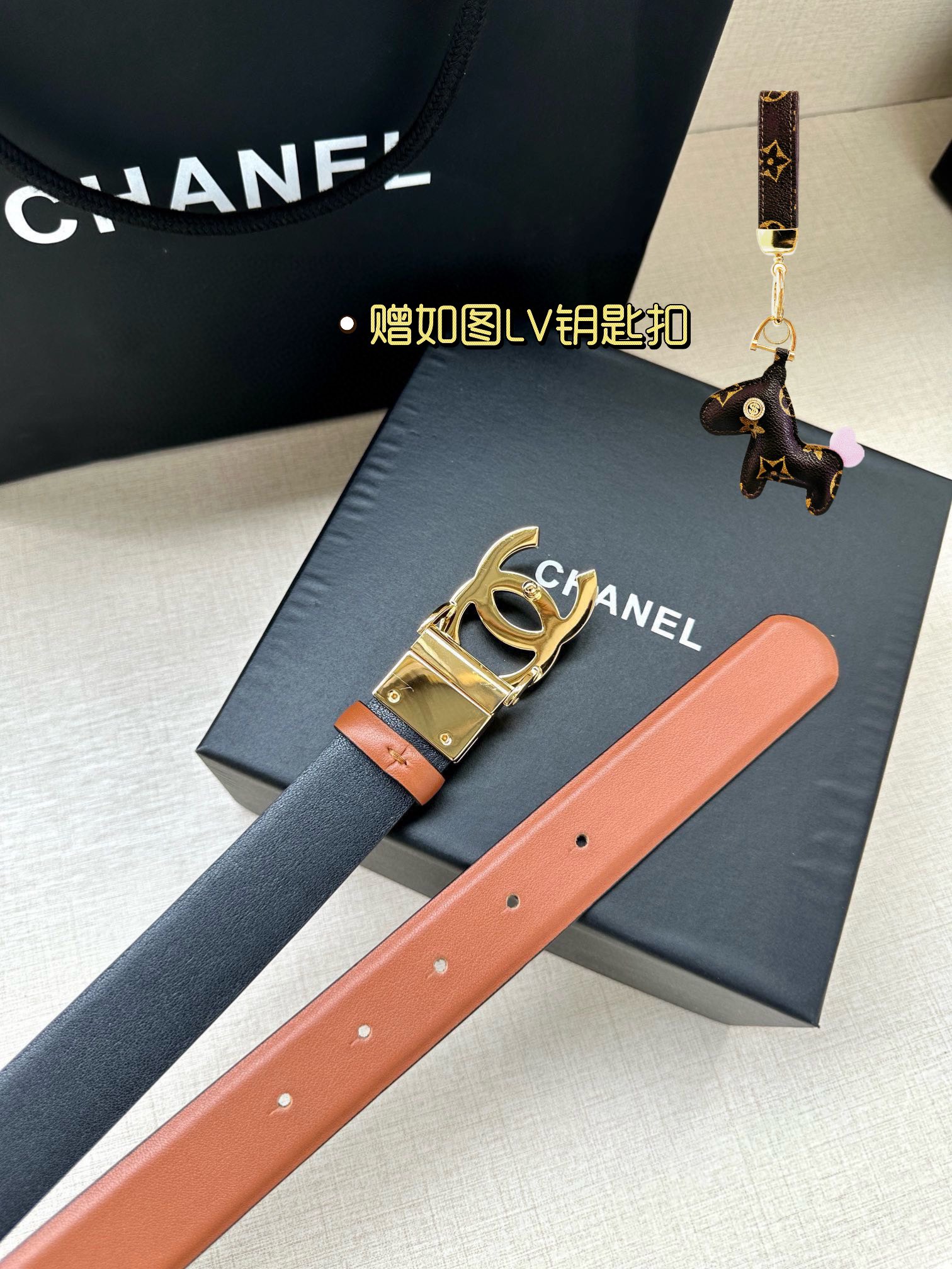Chanel Leather Belts 1:1 Mirror Version