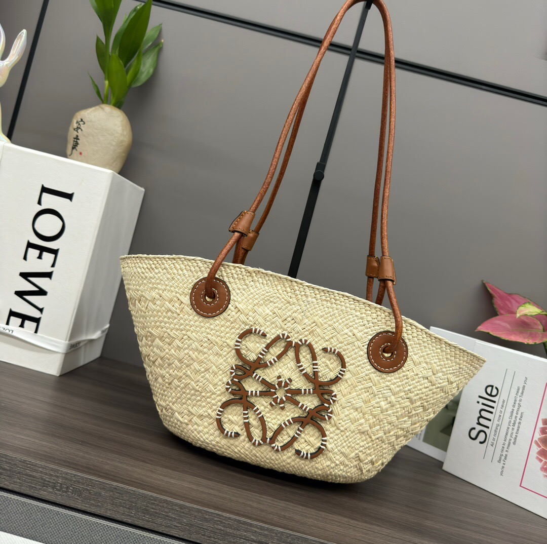 Loewe Anagram Basket Tote Bag Handbag 10A Top Quality Mirror Version