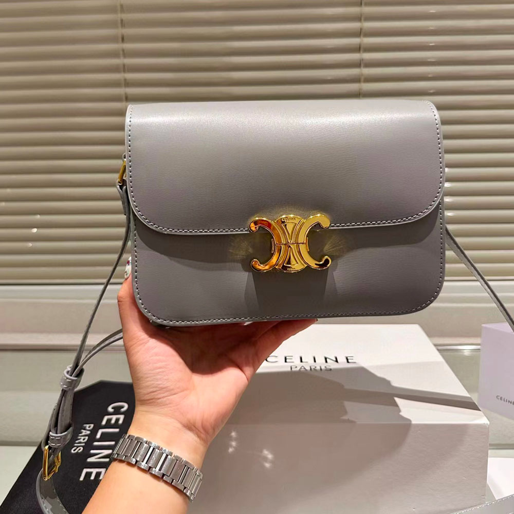 CELINE Triomphe Shoulder Bag Small&Medium(Replica)