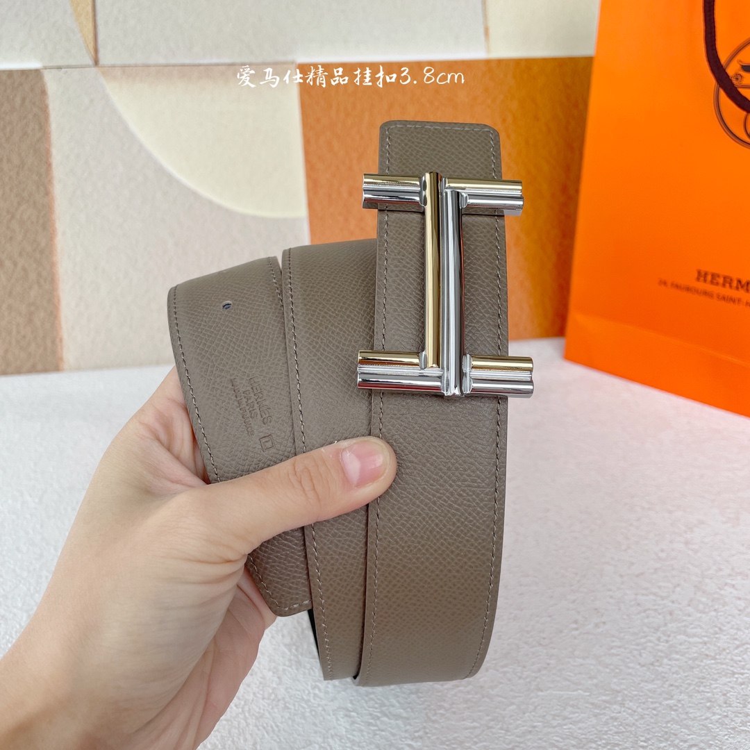 Hermes Leather Belts 1:1 Mirror Version