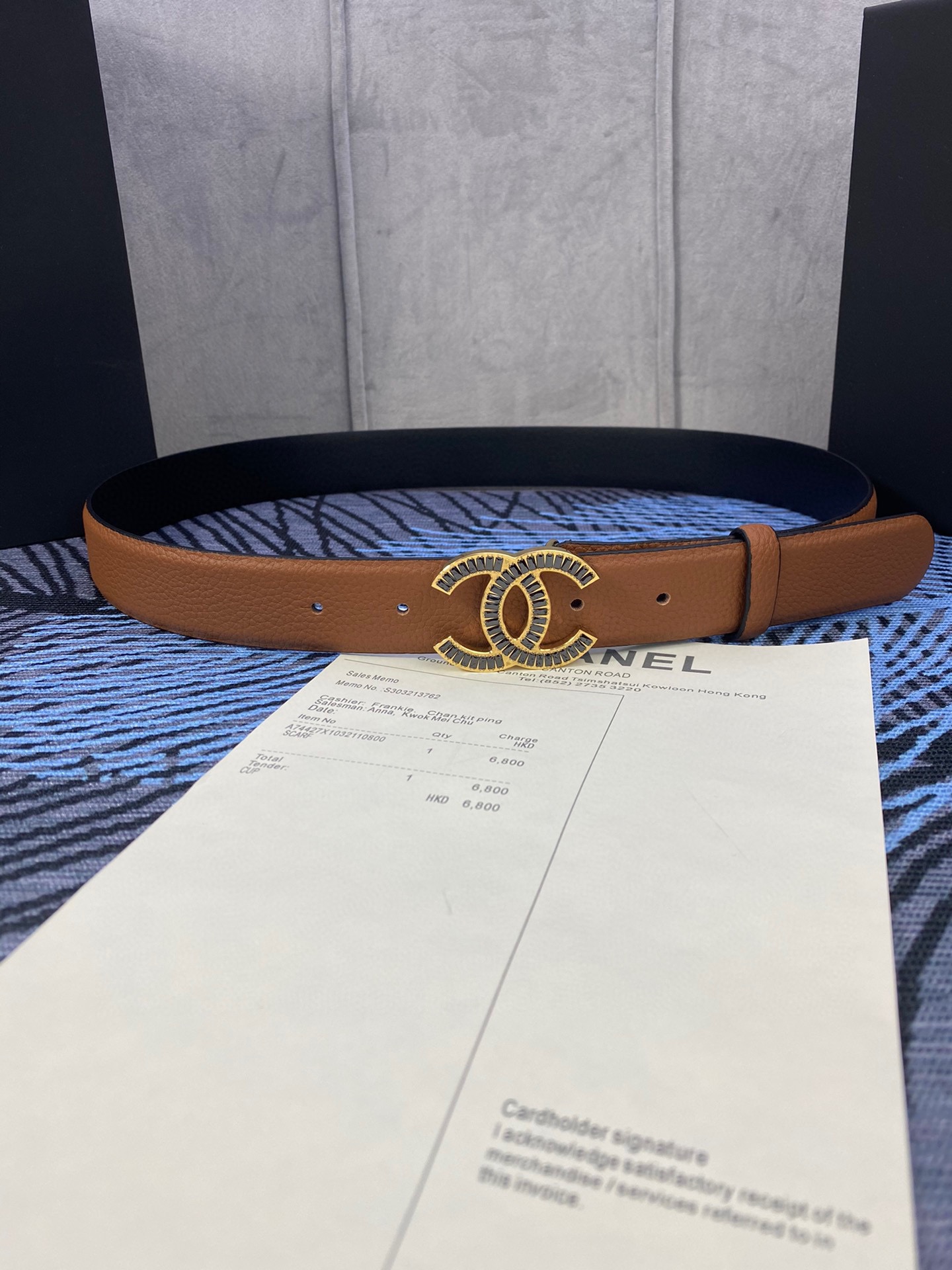 Chanel Leather Belts 1:1 Mirror Version