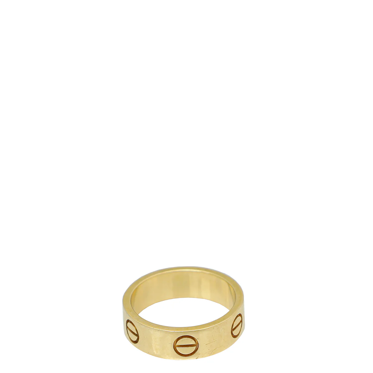 Cartier 18K Yellow Gold Love Ring 53
