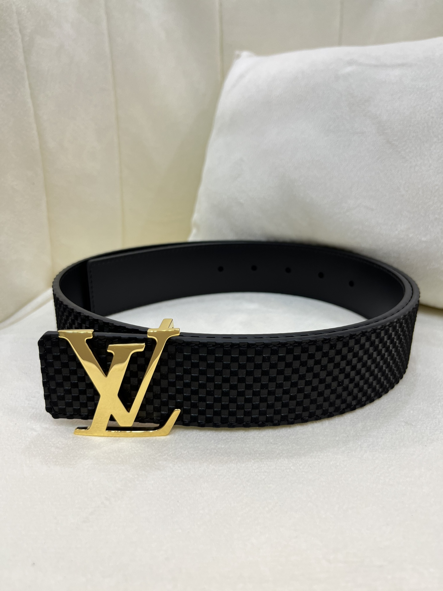 Louis Vuitton LV Leather Belts 1:1 Mirror Version
