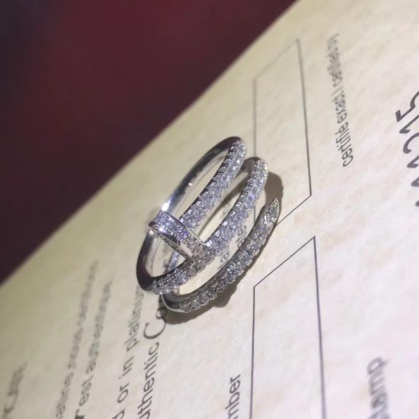 Nail Ring Dupe, Full Diamonds