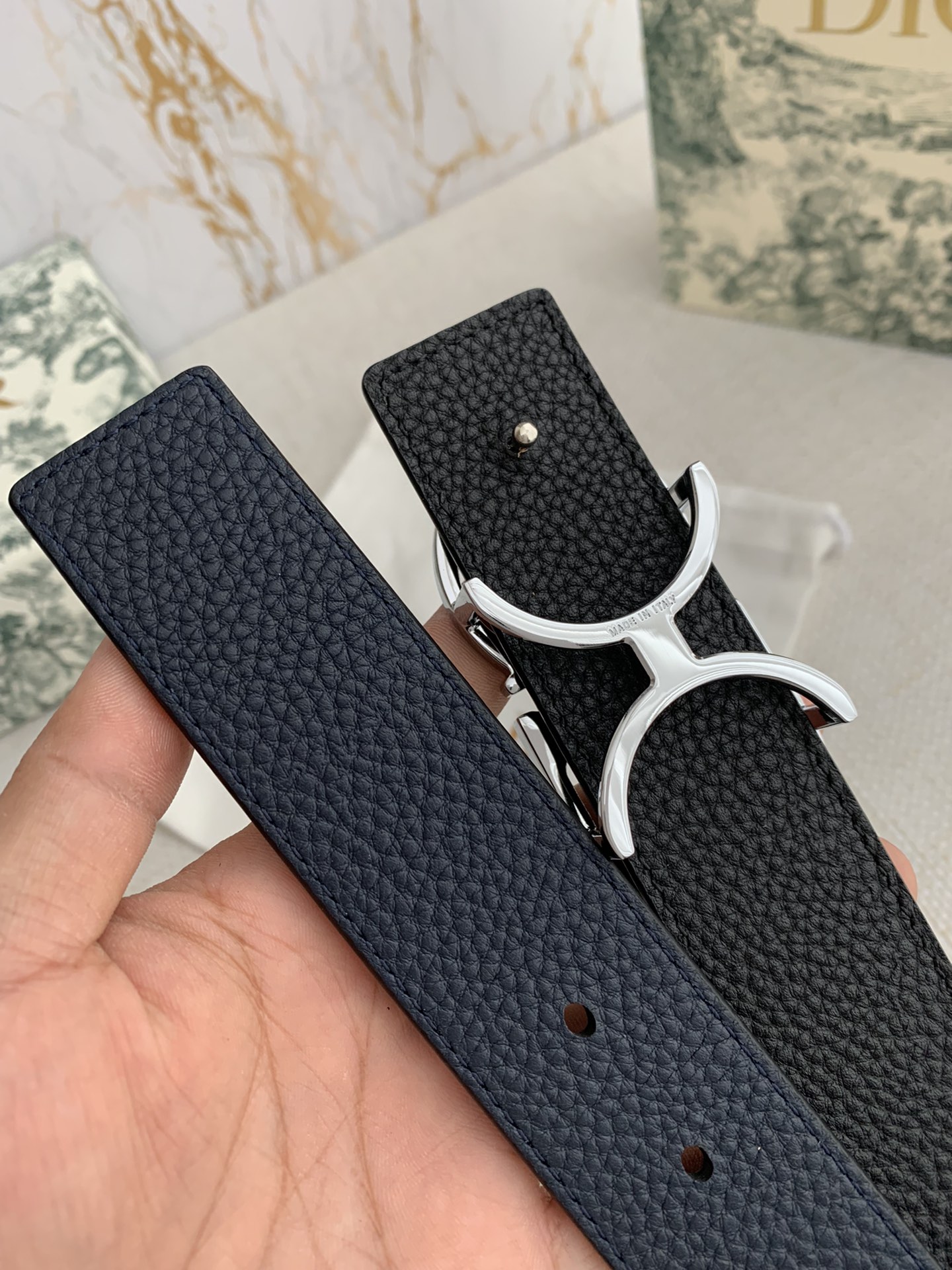 Dior Leather Belts 1:1 Mirror Version