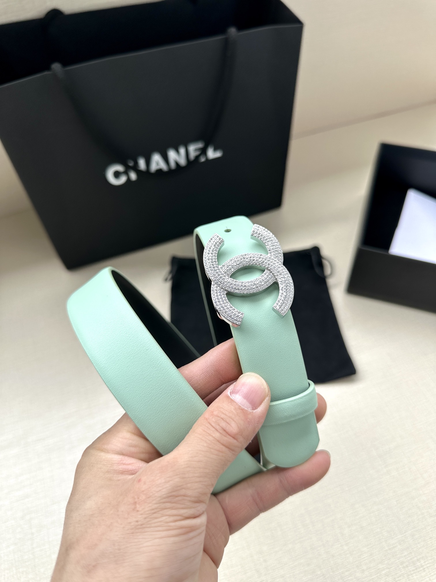 Chanel Leather Belts 1:1 Mirror Version