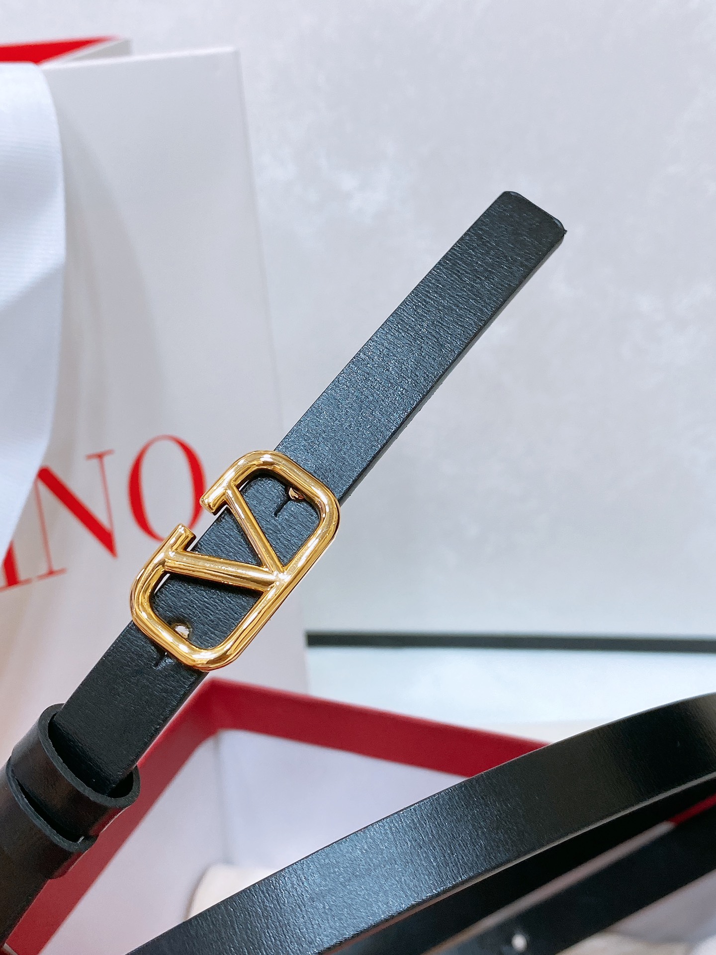 Valentino Leather Belts 1:1 Mirror Version
