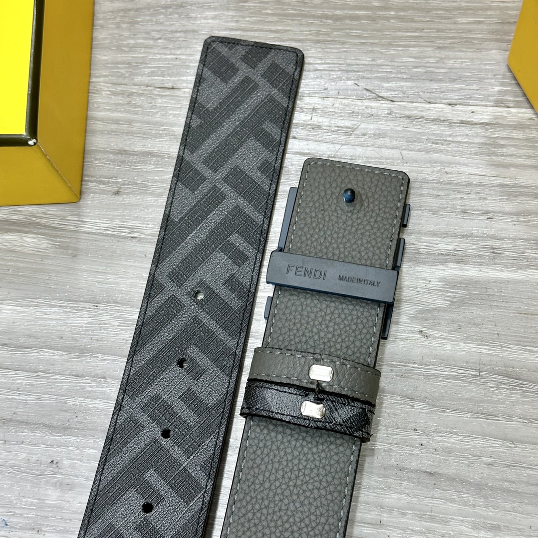 Fendi Leather Belts 1:1 Mirror Version
