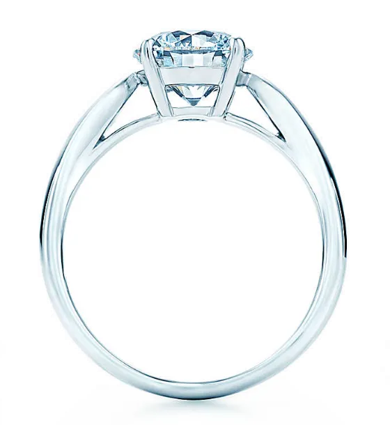 Best Selling Tiffany Harmony Ring Round Crystal Engagement Women Meet Fashion GRP06731