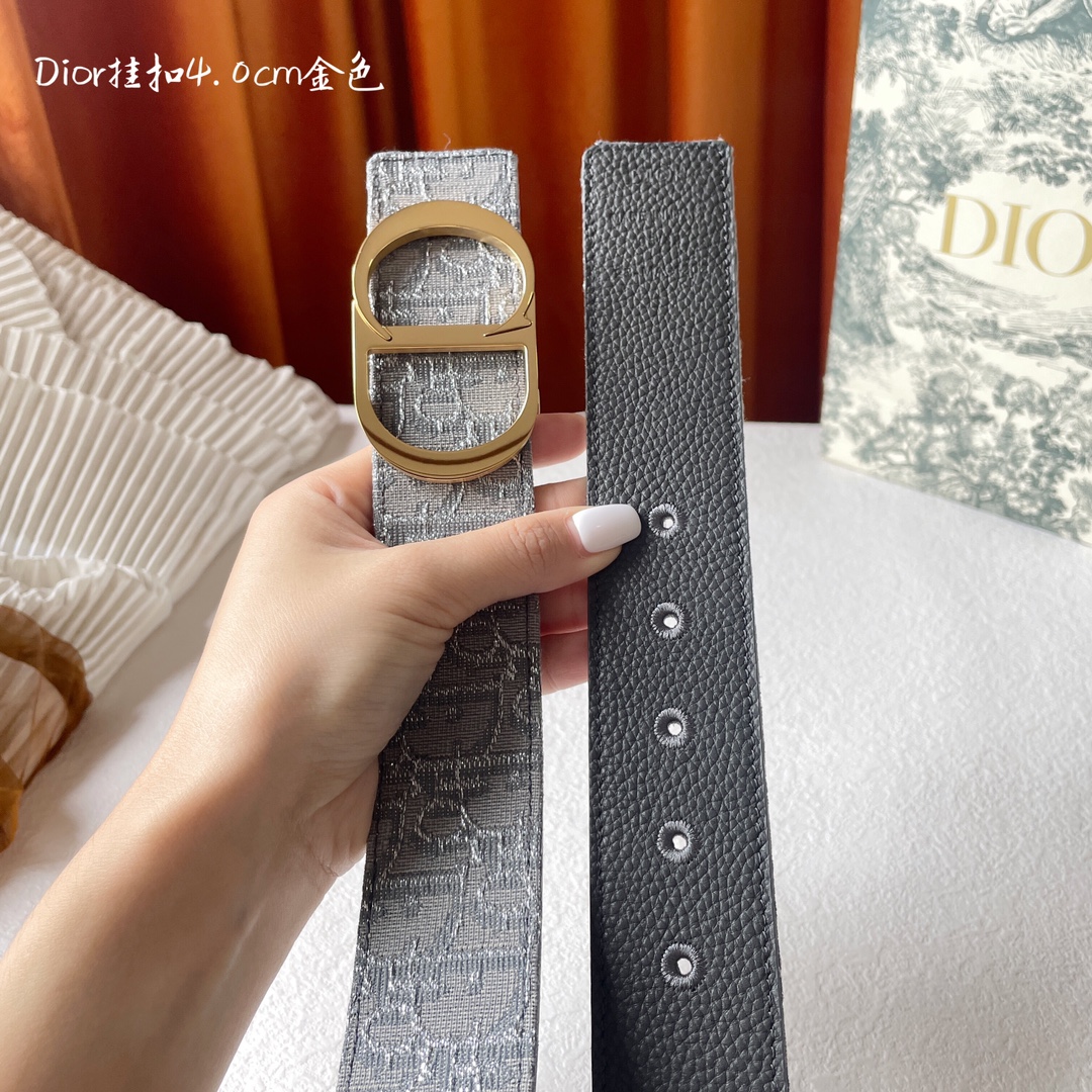 Dior Leather Belts 1:1 Mirror Version