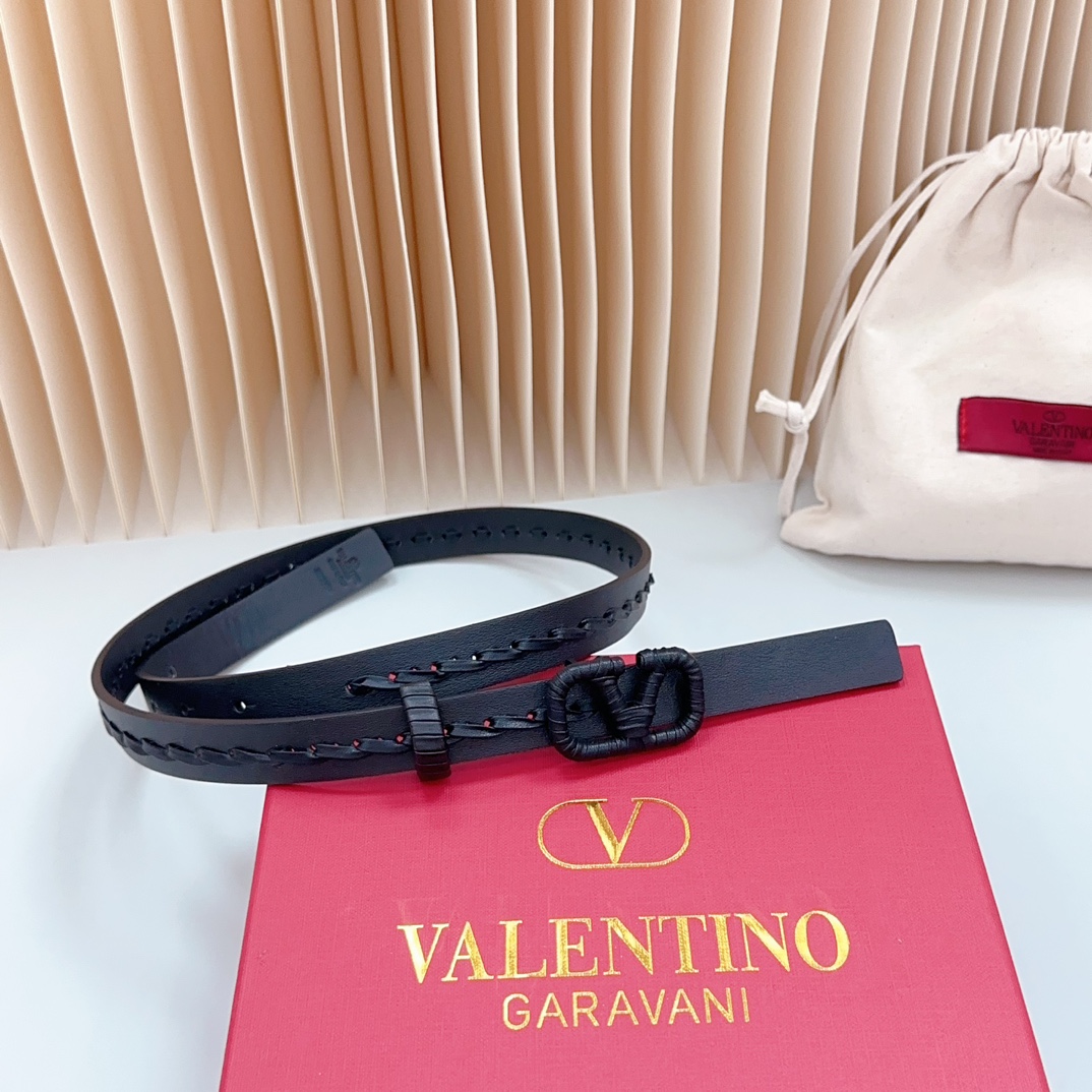 Valentino Leather Belts 1:1 Mirror Version