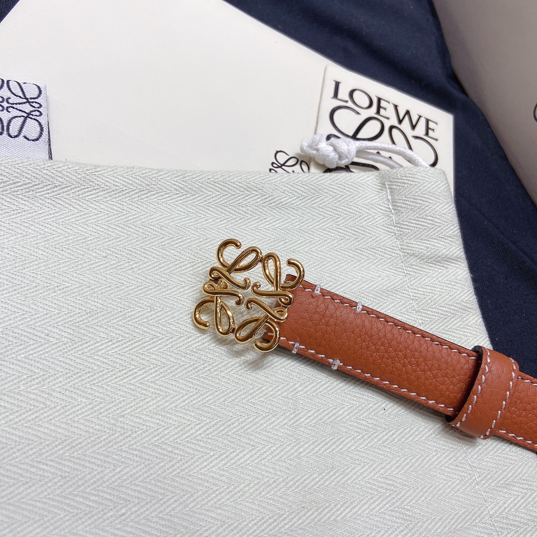 Loewe Leather Belts 1:1 Mirror Version