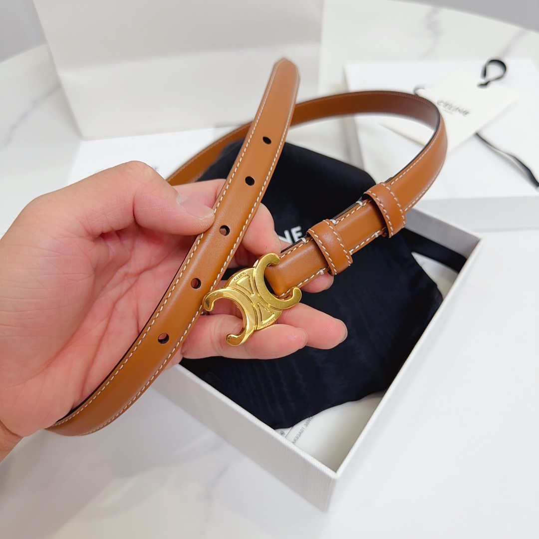 Celine Leather Belts 1:1 Mirror Version
