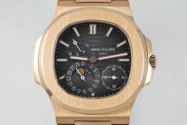 Nautilus Moon phases 40 mm,Gold,Dark Dial,5712/1A