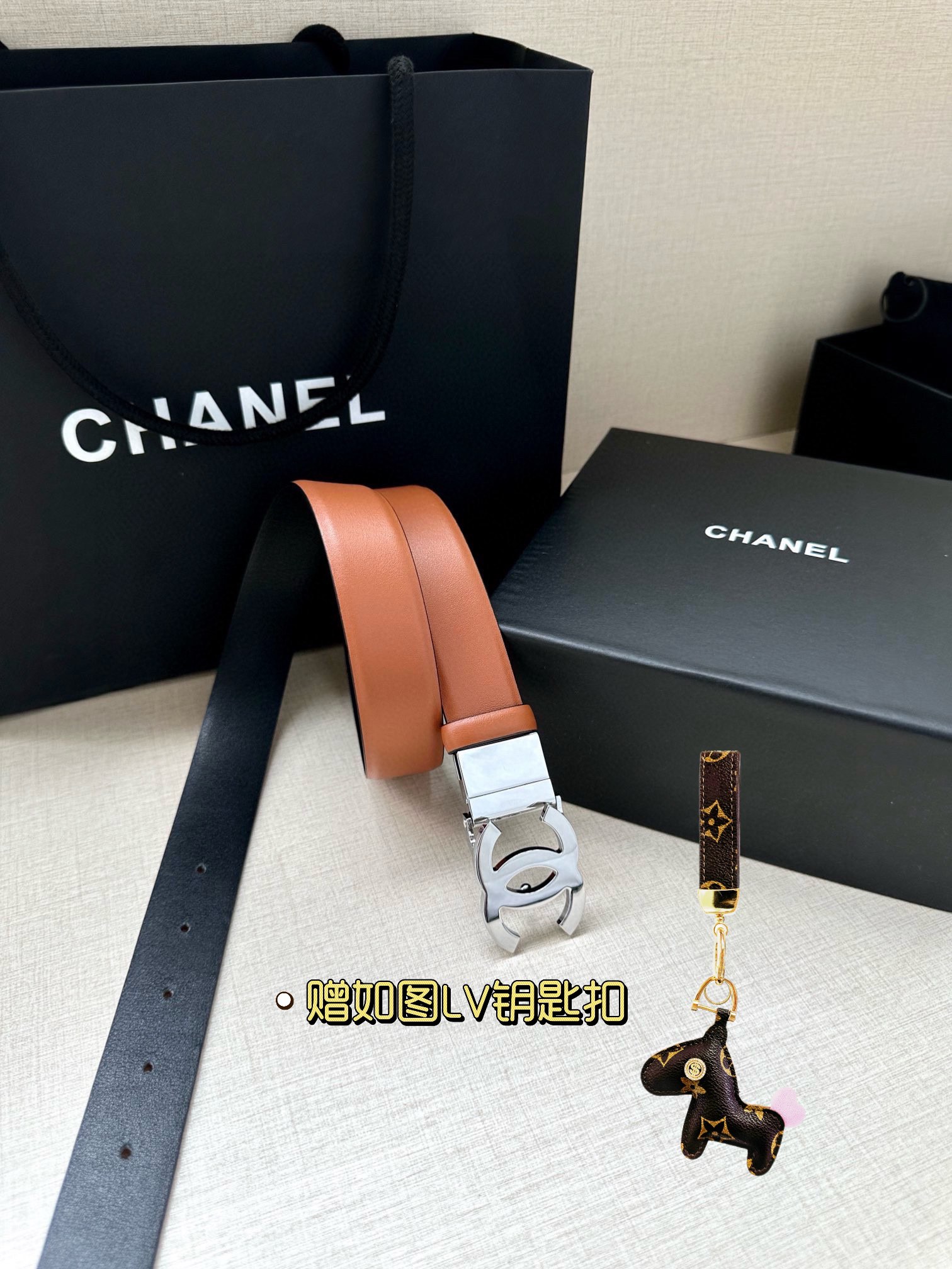 Chanel Leather Belts 1:1 Mirror Version