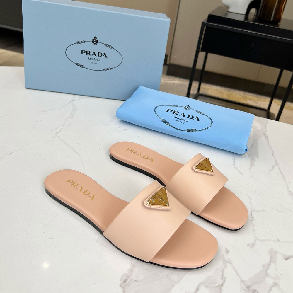 Prada Everything Goes With fFip-flops Slide Sandal (Replica)