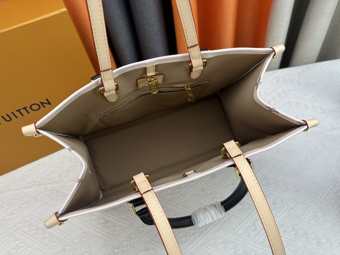 Louis Vuitton On The Go Tote M46542 Shoulder Bag Handbag